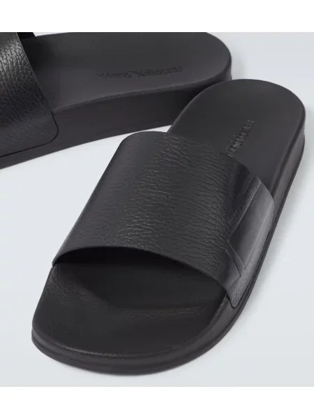 Sandale Frescobol Carioca din piele negru