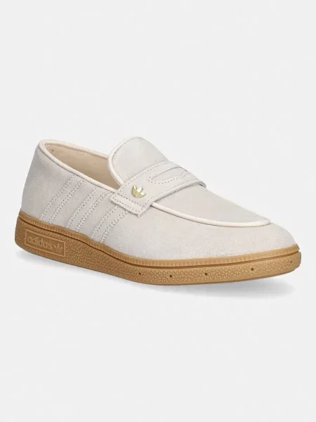 Adidas Originals Handball Spezial mokasíny semišové béžové