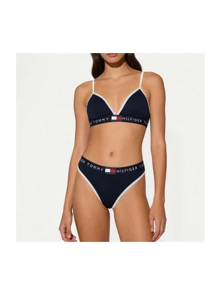 Tommy Hilfiger Sutien Bralette Bleumarin albastru