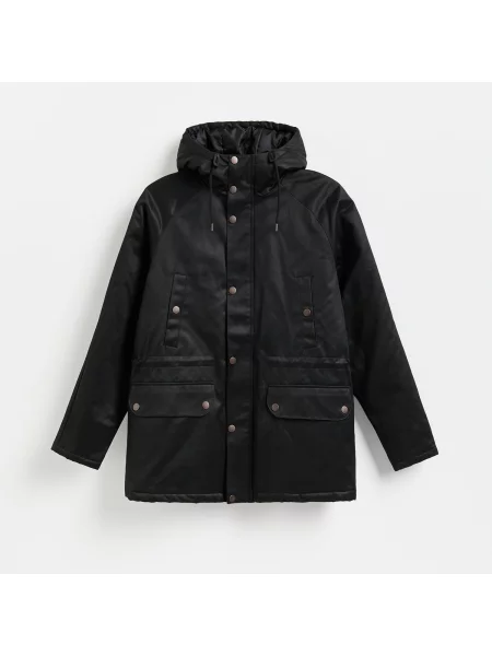 Reserved Parka s kapucí černý