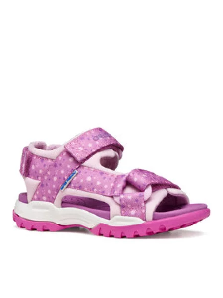 Geox Szandál Jr Borealis Girl D rózsaszín