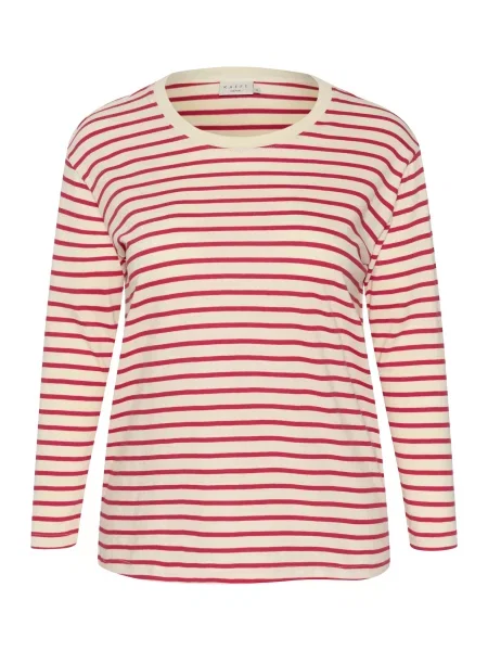 KAFFE CURVE Tričko Winni / cyclam béžová