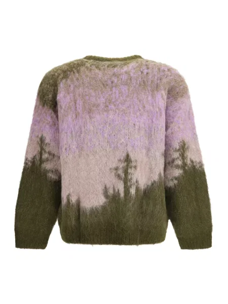 Sweter Baziszt wełniany różowy