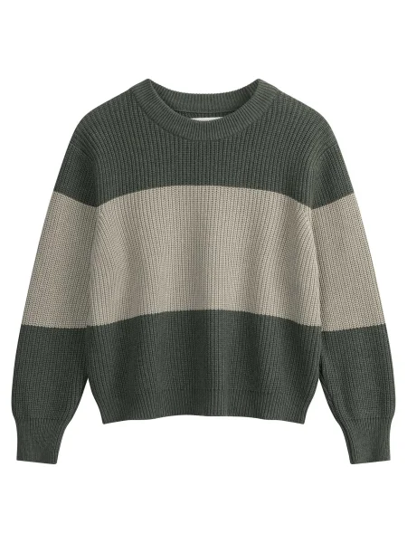 MELA Pulover Adah deschis / închis verde