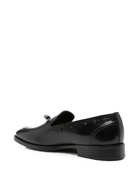 Кожени лоуфъри Vela Shop черно