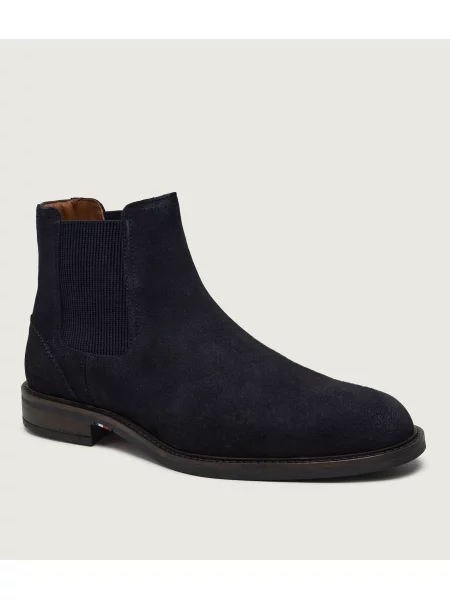 Tommy Hilfiger Ghete chelsea Chelsea | piele întoarsă