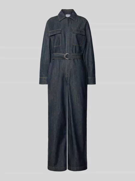 Kombinezon z krótkim zamkiem błyskawicznym Jake*s Casual granatowy