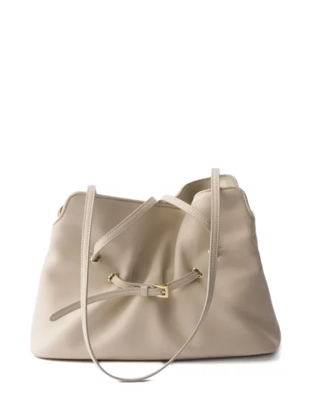Кожена кожена чанта Prada