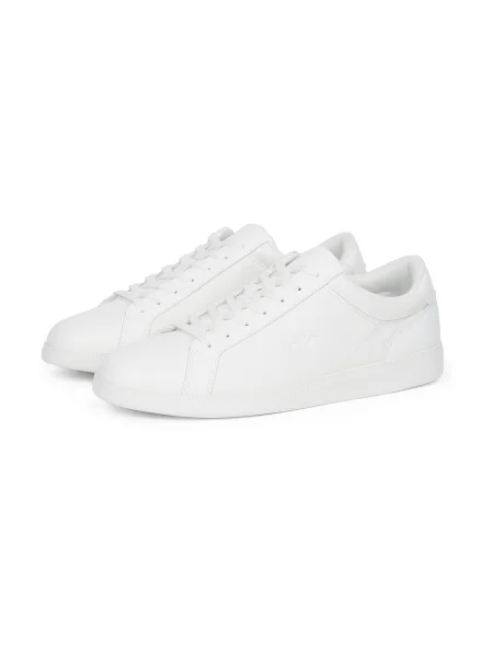 Sneakerși Calvin Klein Jeans alb