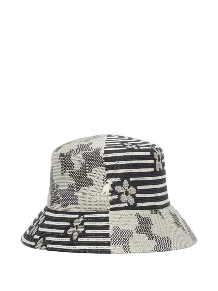 Căciulă Kangol cu dungi gri