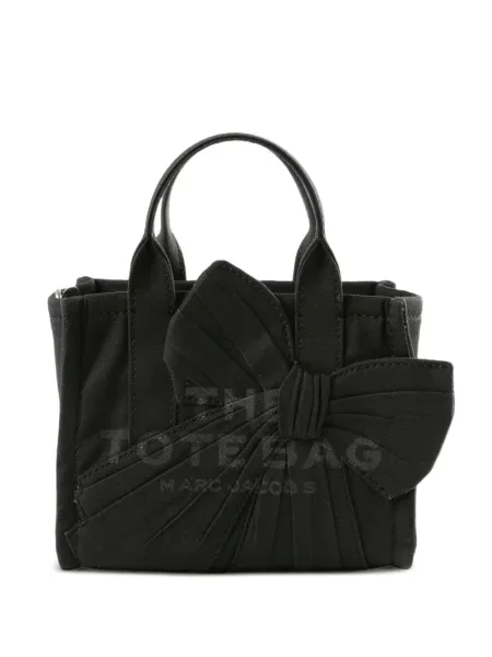 Geantă shopper Marc Jacobs cu funde negru