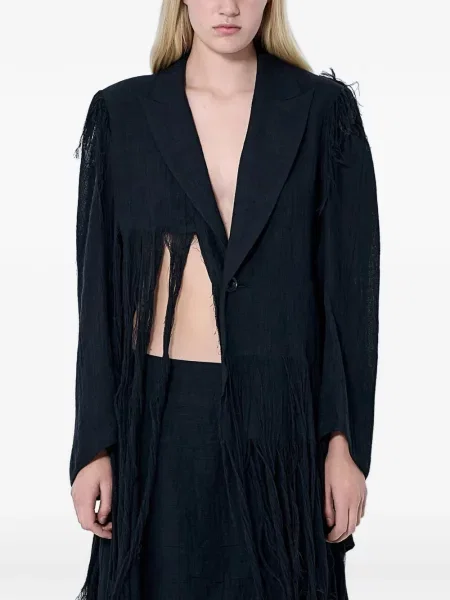 Sacou Yohji Yamamoto de in negru