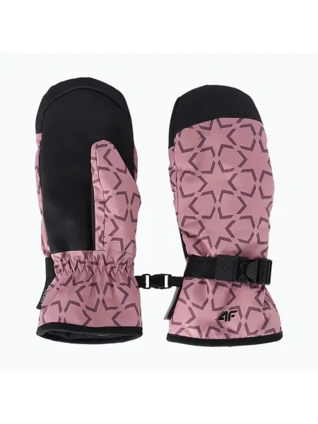 Mănuși de schi pentru copii 4F Fnk pink roz