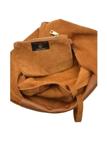 Geanta hobo Anna Luchini maro