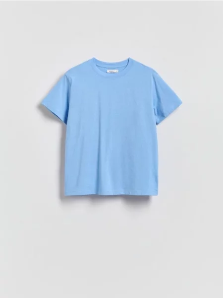 Reserved Tricou regular din albastru-deschis albastru