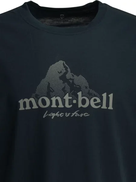 Tricou Montbell cu imagine albastru