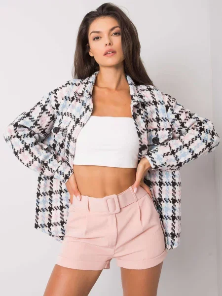 Szorty Fashionhunters różowe