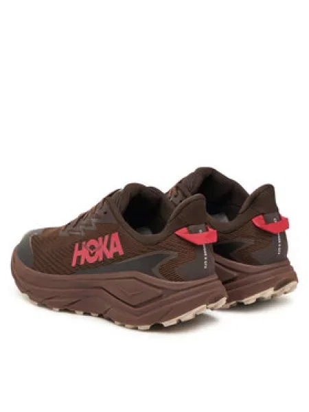 Běžecké boty Hoka hnědé