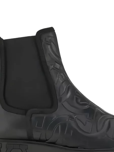 Botine Ferragamo din piele negru