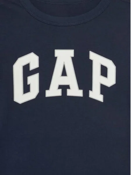 GAP Majica morsko plava / siva bijela