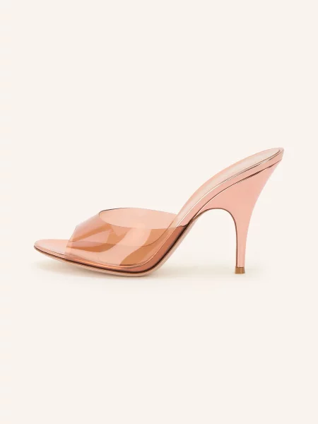 Gianvito Rossi Klapki Sofia rosegold