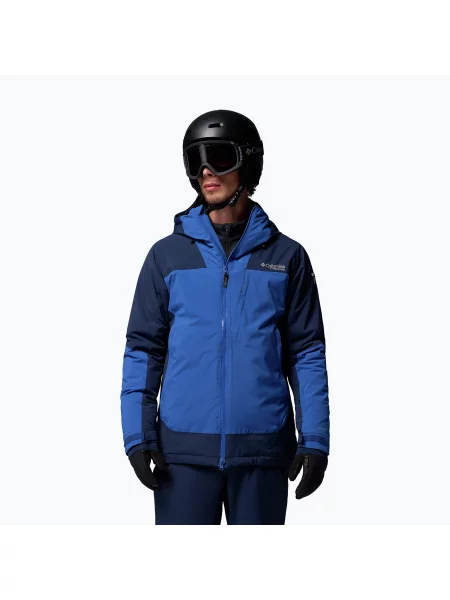 Geacă de schi pentru bărbați Columbia Cirque Bowl collegiate navy/mountain blue albastru