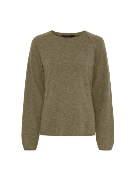 Sweter Btfcph wełniany brązowy