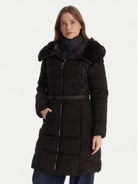 DKNY Zimska jakna črna