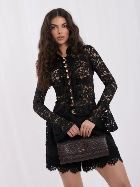 Bluza Rue Paris crna