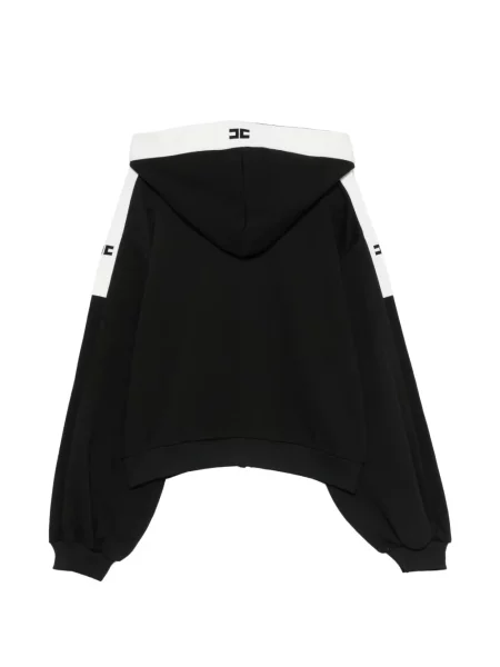 Bluza z kapturem dziecięca Elisabetta Franchi czarna