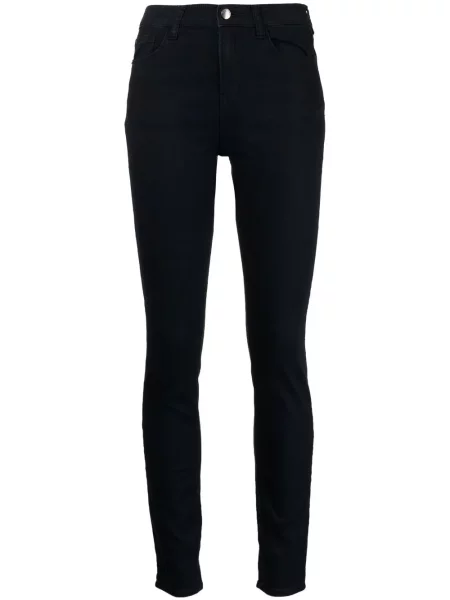 Blugi skinny Emporio Armani albastru