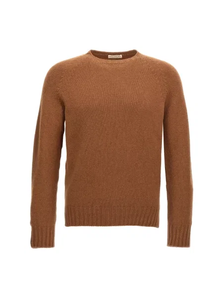 Sweter Ma'ry'ya wełniany brązowy