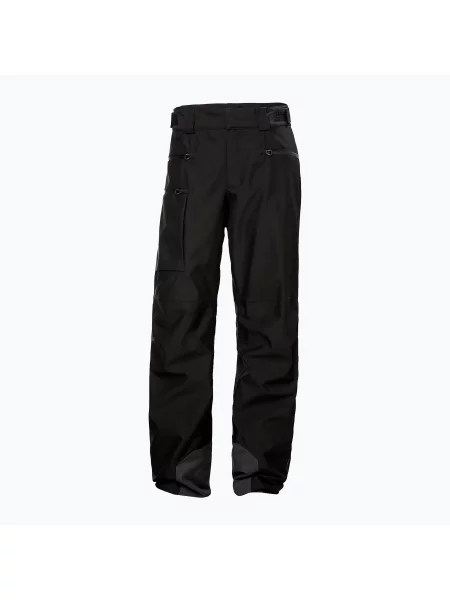 Pantaloni de schi pentru bărbați Helly Hansen Garibaldi black negru
