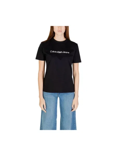 Koszulka Calvin Klein Jeans czarna