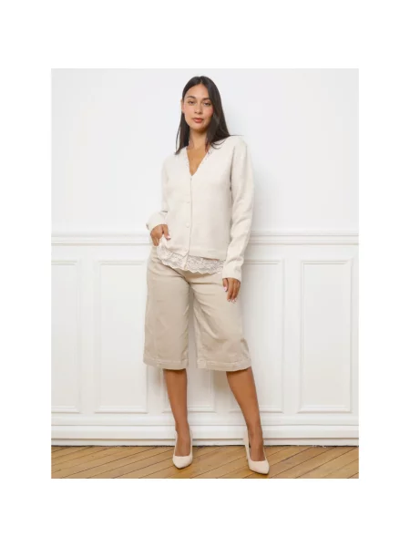 Pulover La Modeuse bej