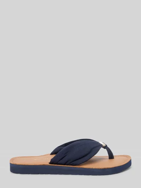 Tommy Hilfiger Japonki Th Ltr Footbed Summer Sandal granatowy