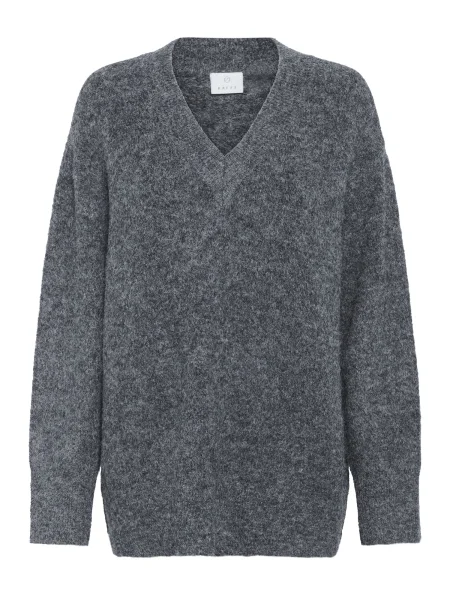 Kaffe Svetr Trudy tmavě šedá