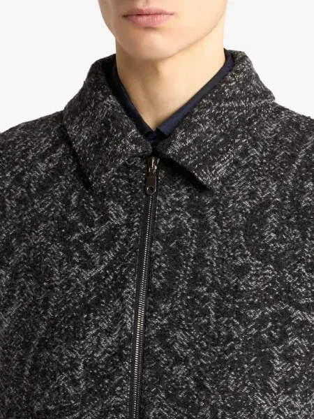 Geacă bomber Etro din jacard gri