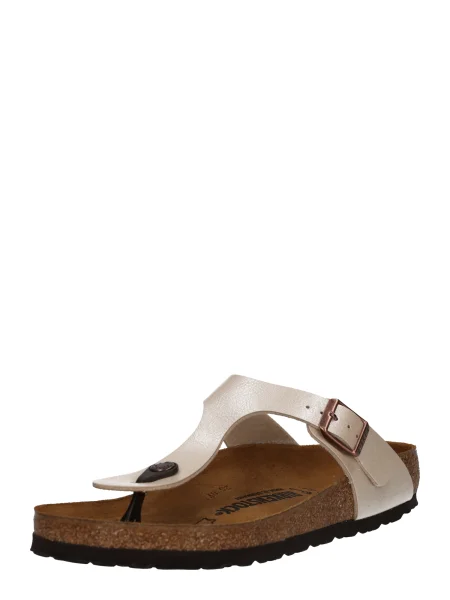 BIRKENSTOCK Japonke Gizeh off-bela bela