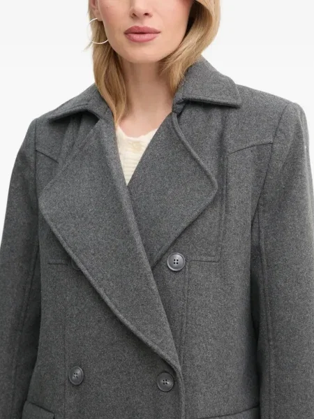 Palton Gestuz gri