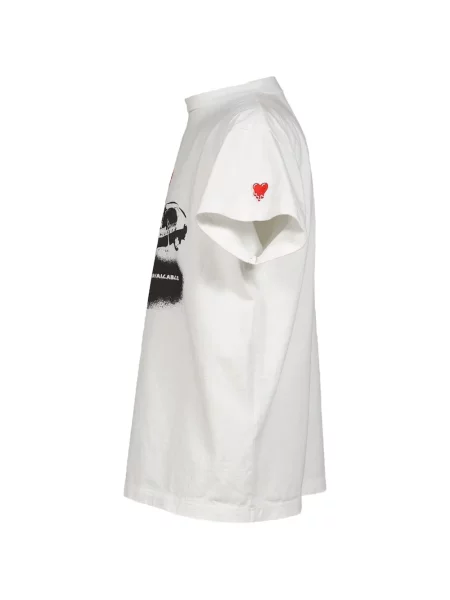 Tricou Emotionally Unavailable cu imagine alb
