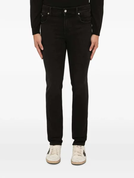 Blugi Department 5 cu autograf negru