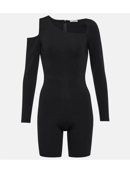 Kombinezon Wolford asymetryczny czarny
