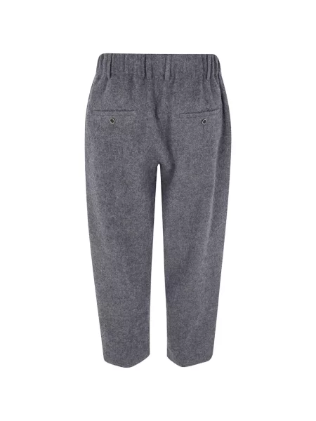 Pantaloni Uma Wang cu cordon gri