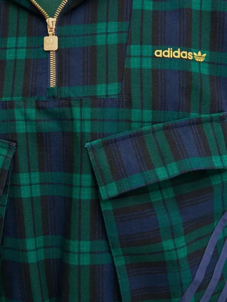 Sneakerși Adidas Terrex cu dungi de catifea cord albastru