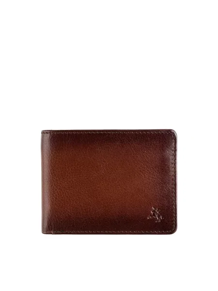 Кожаный кошелек Visconti коричневый