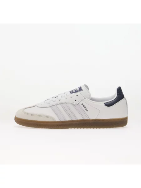 Sneakers adidas Samba OG Ftwr White/ Frozen Purple/ Night Indigo EUR 37 alb