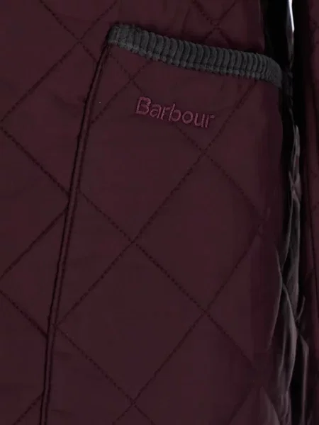 Matlasat geacă Barbour roșu