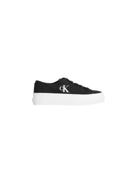Calvin Klein Jeans Tenisówki Vulc Flatform Low Cv Mg czarny