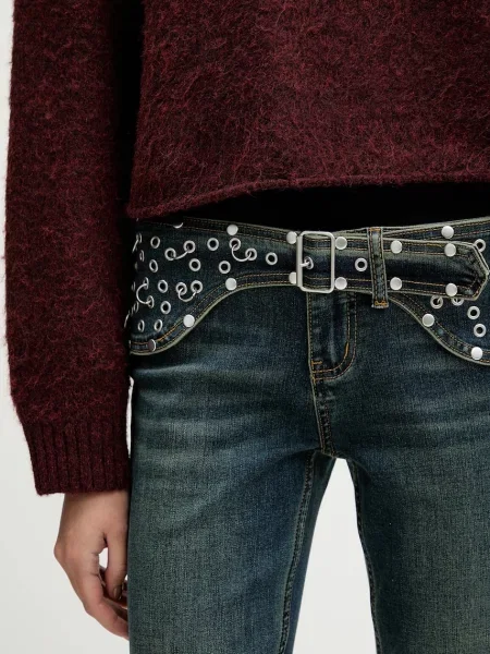 Джинси The Ragged Priest висока посадка